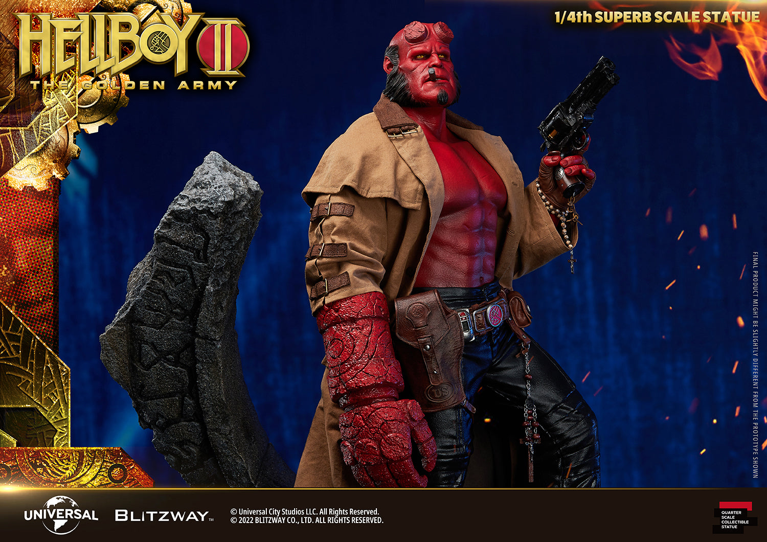 Blitzway 1/4 Superb Scale Statue "Hellboy II: The Golden Army"