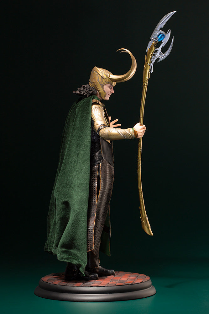 Kotobukiya 1/6 Marvel Avengers Movie Loki Artfx, Pre-Painted PVC Statue