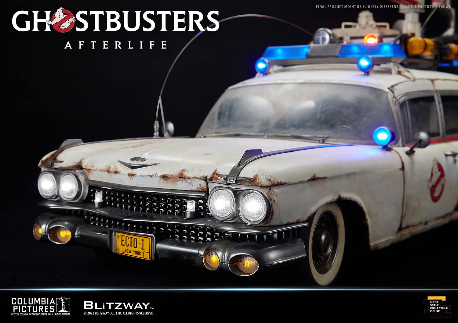 Blitzway 1/6 Scale Vehicle ECTO-1 "Ghostbusters: Afterlife"