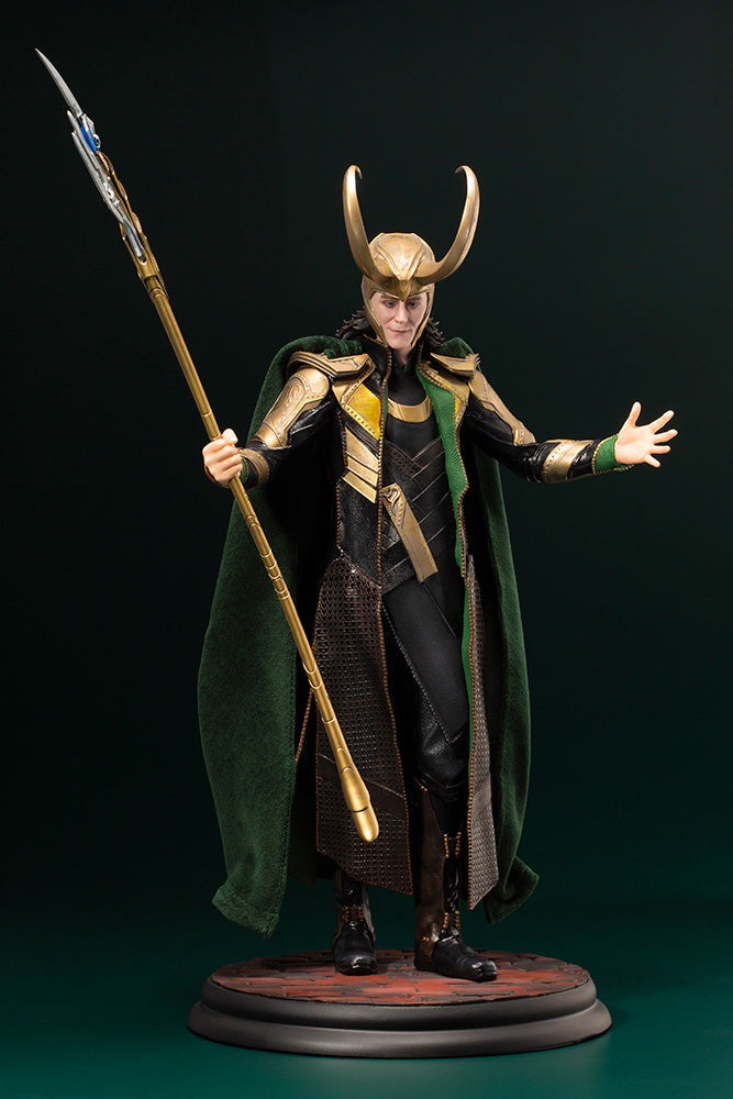 Kotobukiya 1/6 Marvel Avengers Movie Loki Artfx, Pre-Painted PVC Statue