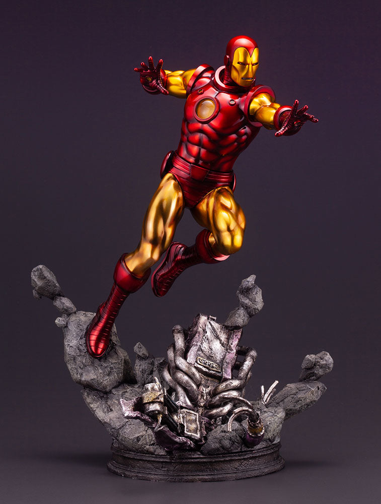 Kotobukiya 1/6 Iron Man Avengers Fine Art Statue, Marvel Universe Series