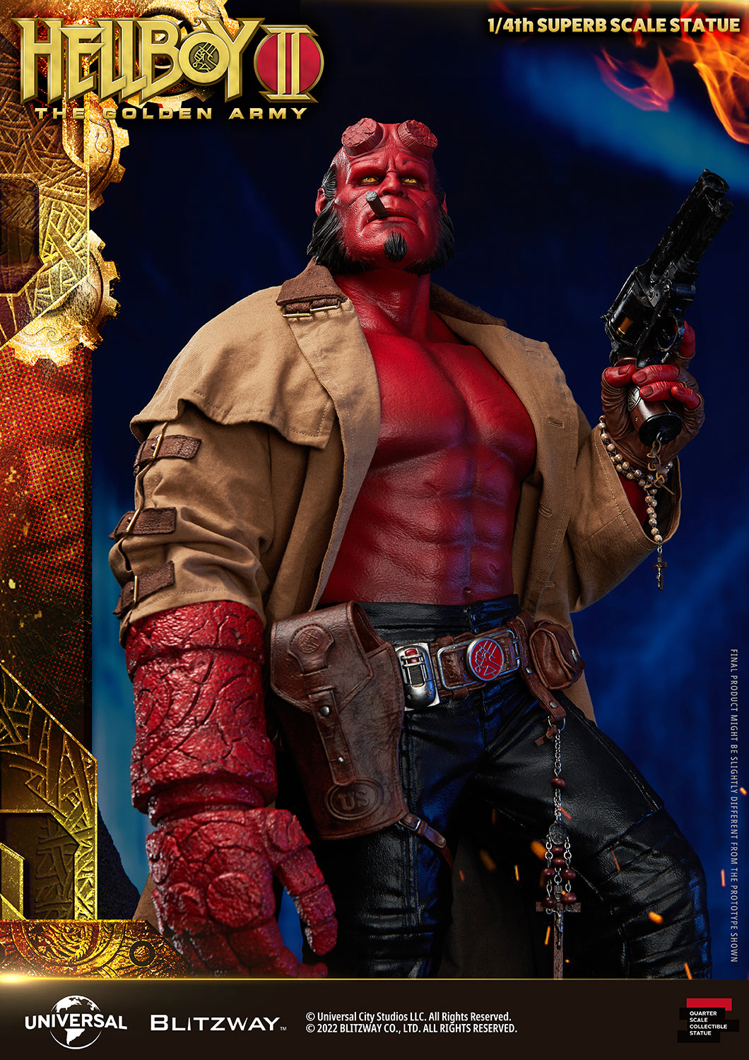 Blitzway 1/4 Superb Scale Statue "Hellboy II: The Golden Army"