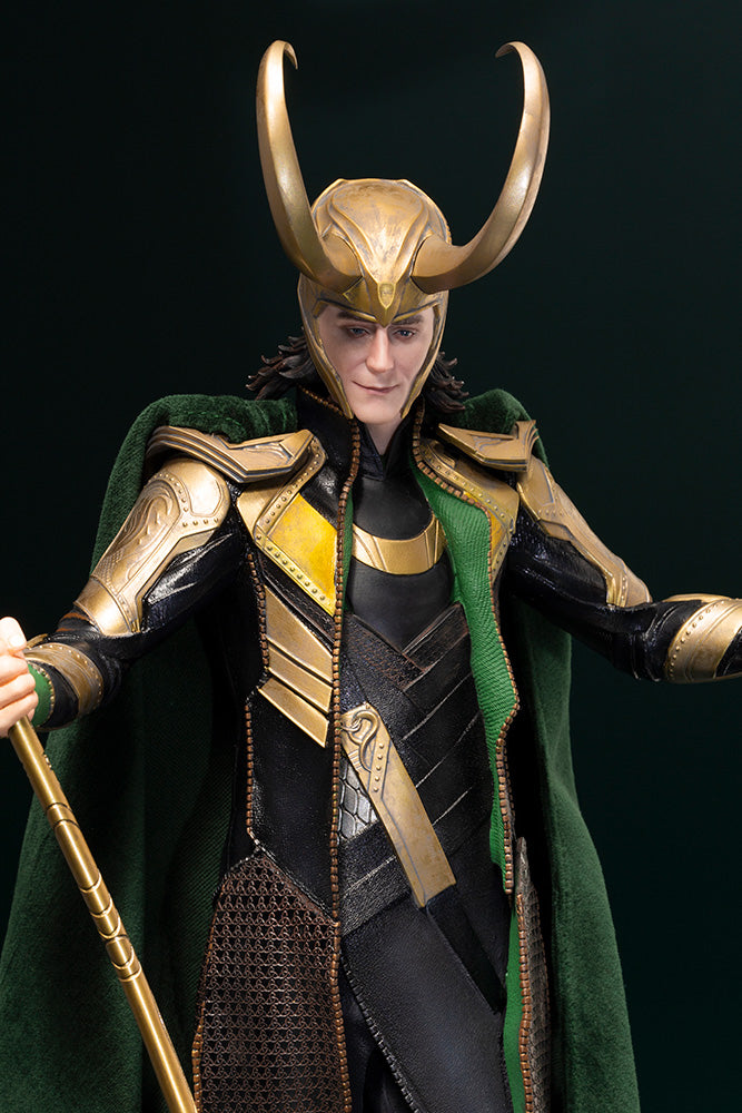 Kotobukiya 1/6 Marvel Avengers Movie Loki Artfx, Pre-Painted PVC Statue