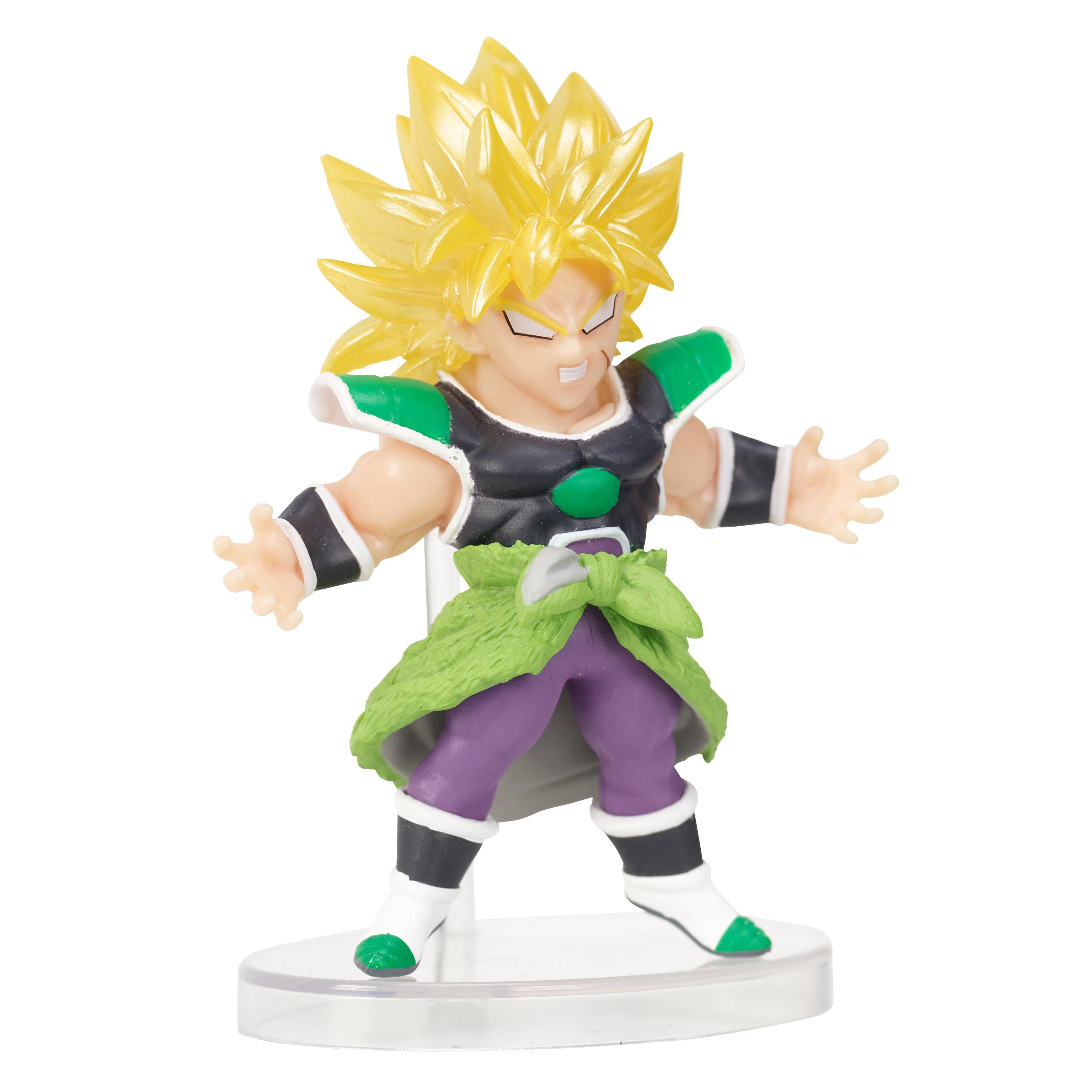 Bandai Adverge "Dragon Ball Super" Set of 4 (SS Blue Goku, SS Blue Vegeta, SS Broly, Piccolo)