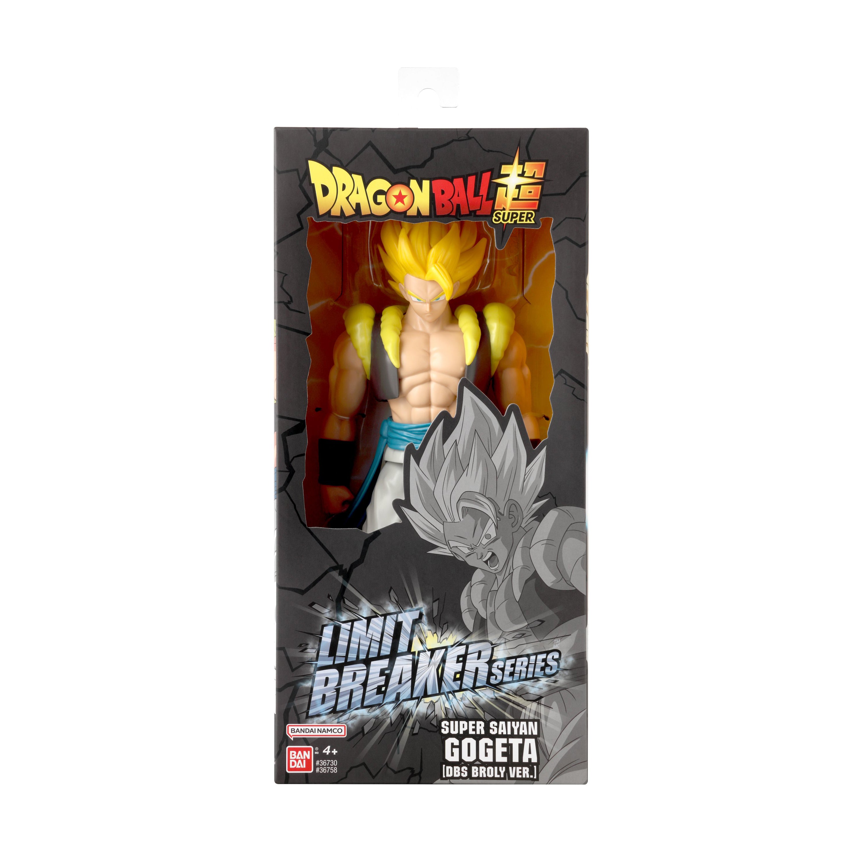 Bandai Limit Breaker - Dragon Ball Super - Super Saiyan Gogeta 12" Action Figure