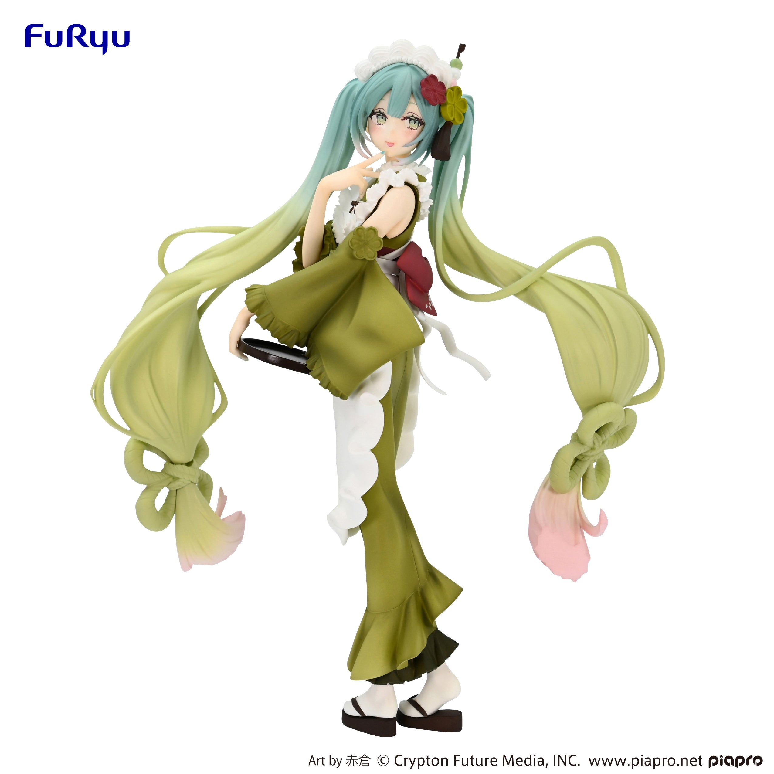 Furyu Corporation Hatsune Miku Series Hatsune Miku Matcha Green Tea Parfait (Re-Order) Exceed Creative Figure