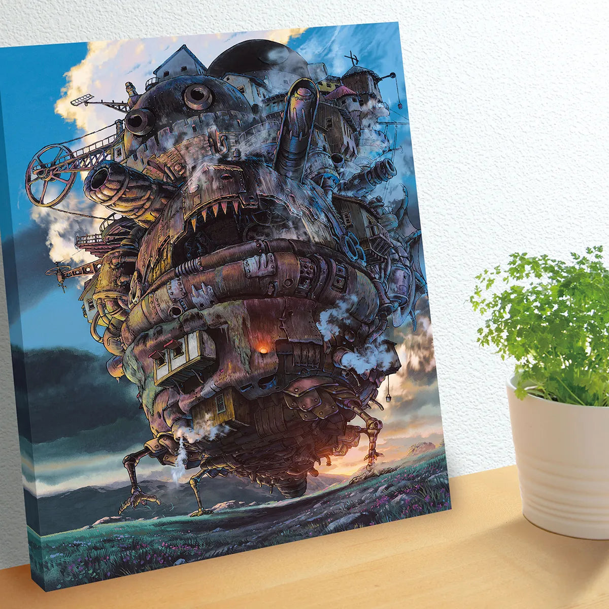 Ensky Artboard Jigsaw (Canvas Style) Howl's Moving Castle Artboard Jigsaw Puzzle  (ATB-26) "Howl's Moving Castle "