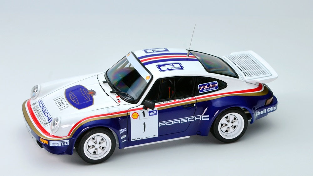 Platz Nunu 1/24 Racing Series: Porsche 911 SC RS '84 Oman Rally Winner