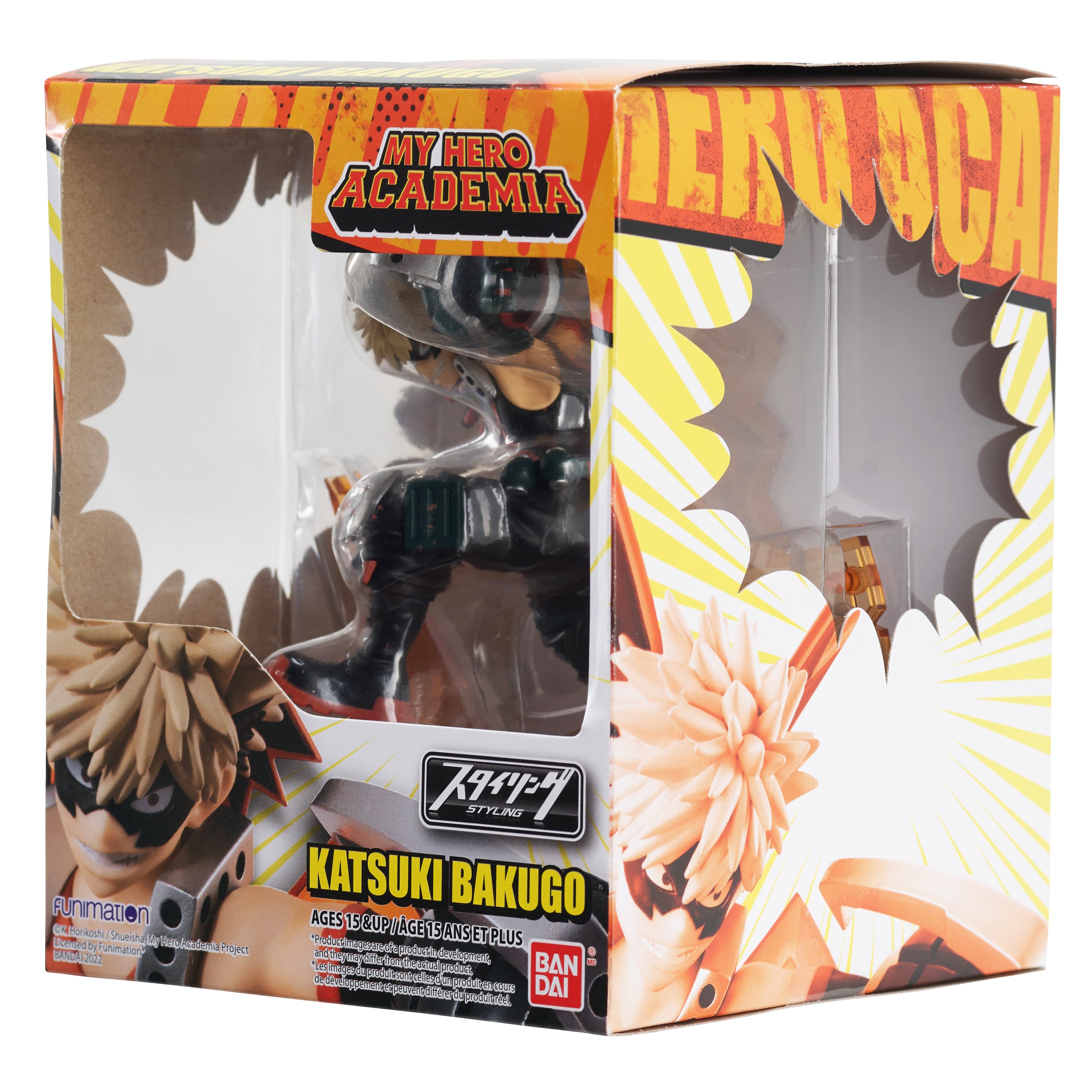 Bandai My Hero Academia – Styling Series: Katsuki Bakugo