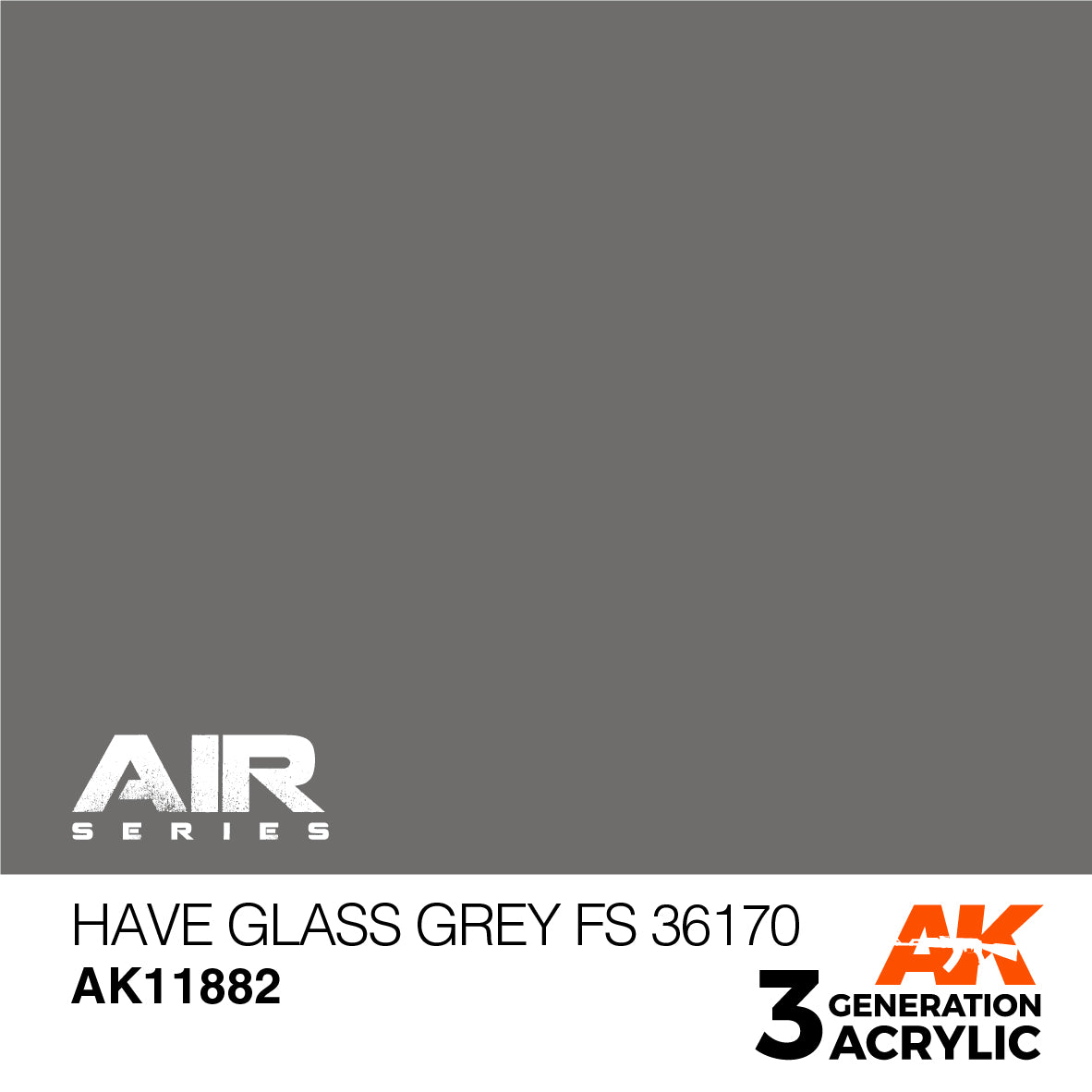 AK Interactive 3G Air - Have Glass Grey FS 36170