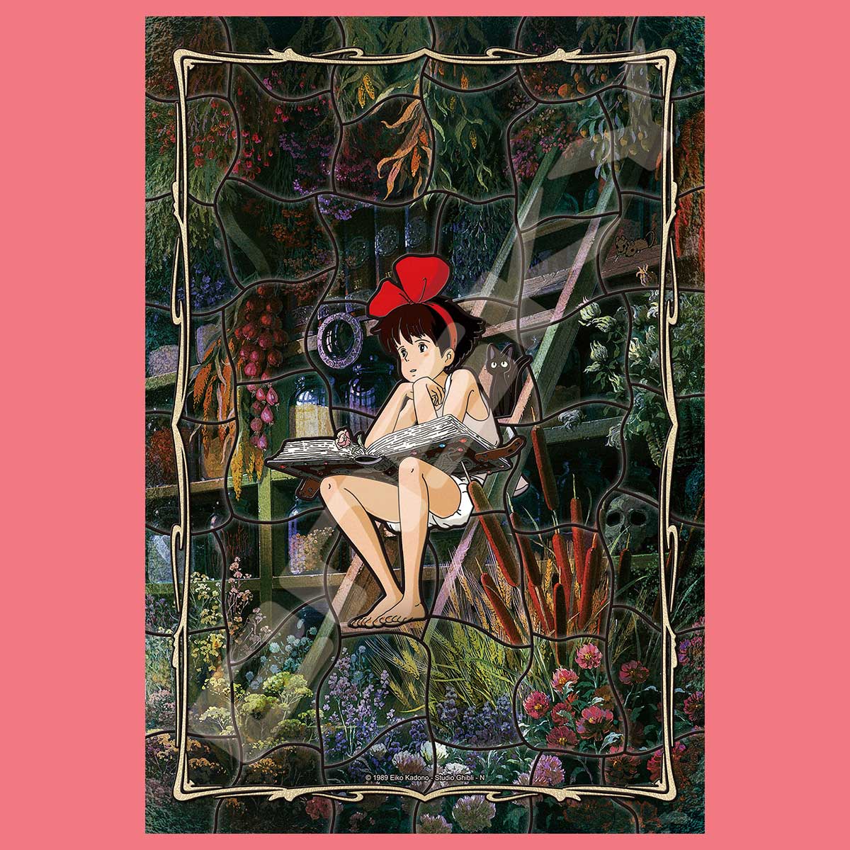 Ensky Artcrystal Puzzle Kiki's Delivery Service "A Girl's Time" 300P Artcrystal Jigsaw Puzzle (300-AC055)