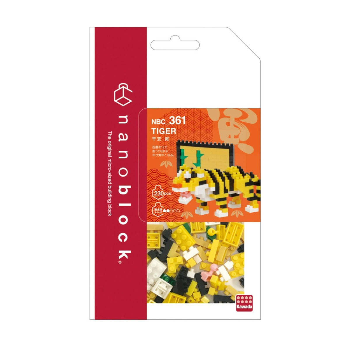 Nanoblock Collection Series Tiger "Animal"