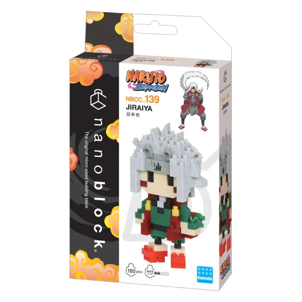 Nanoblock Character Collection Series Jiraiya "Naruto Shippuden"