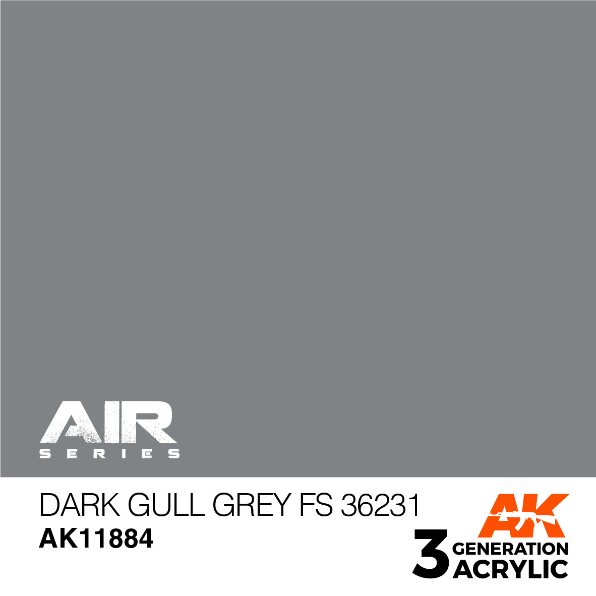 AK Interactive 3G Air - Dark Gull Grey FS 36231