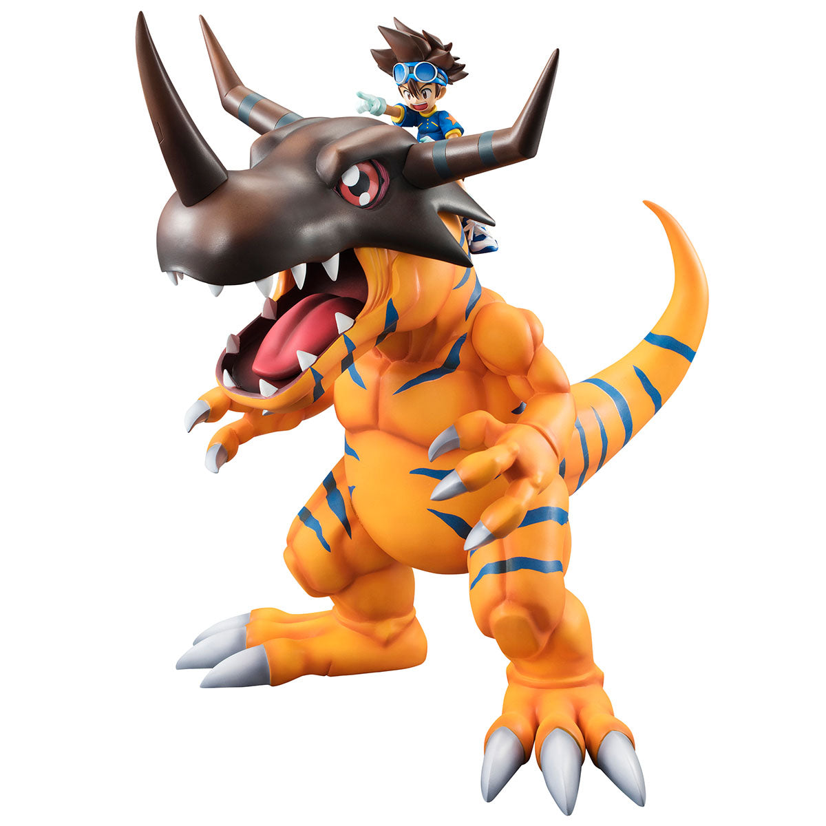 Megahouse GEM Series Greymon & Taichi Yagami "Digimon"