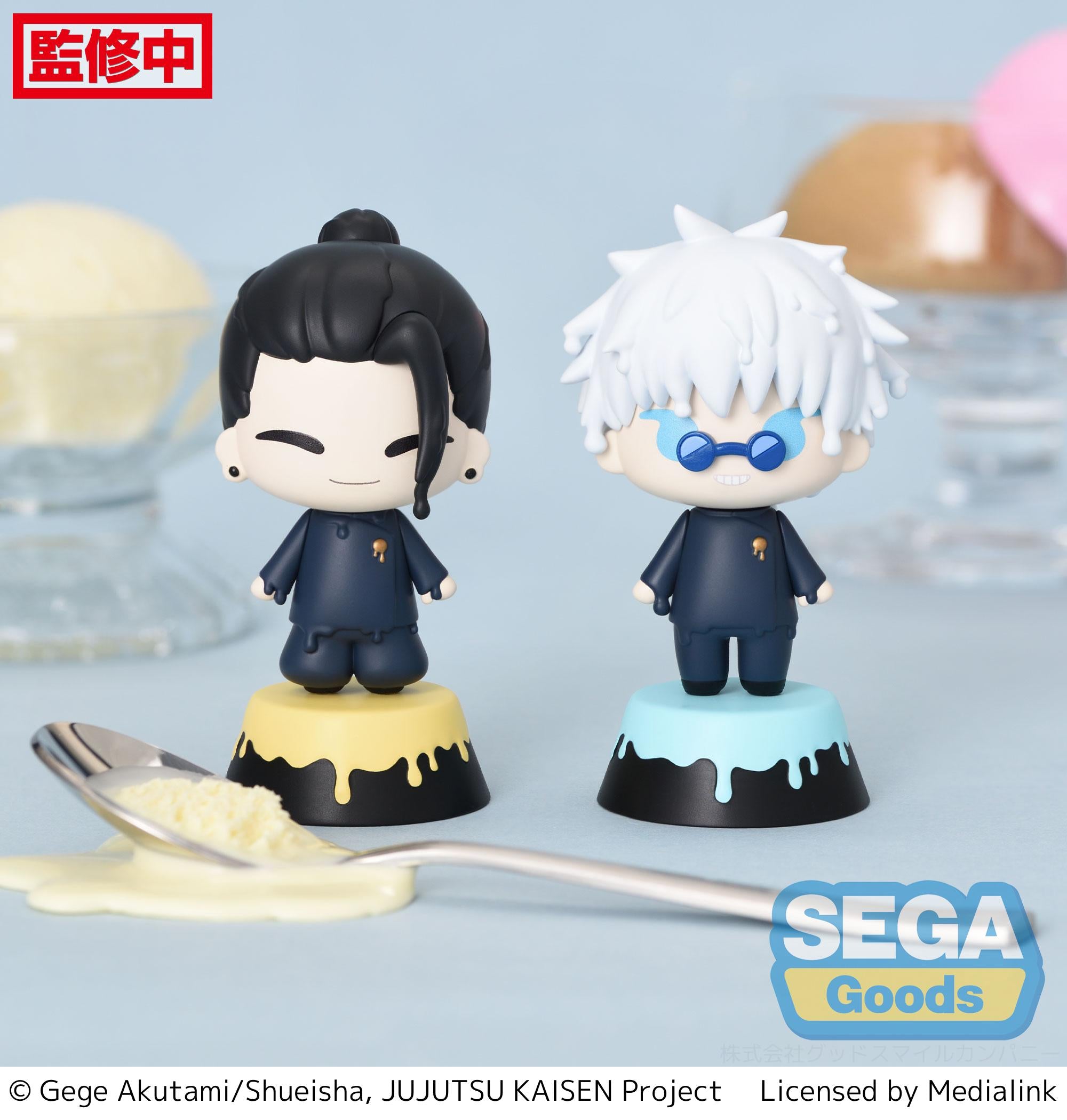 SEGA Jujutsu Kaisen Series Tiny Satoru Gojo & Suguru Geto EX Melties Kaigyoku/Gyokusetsu Mini Figure