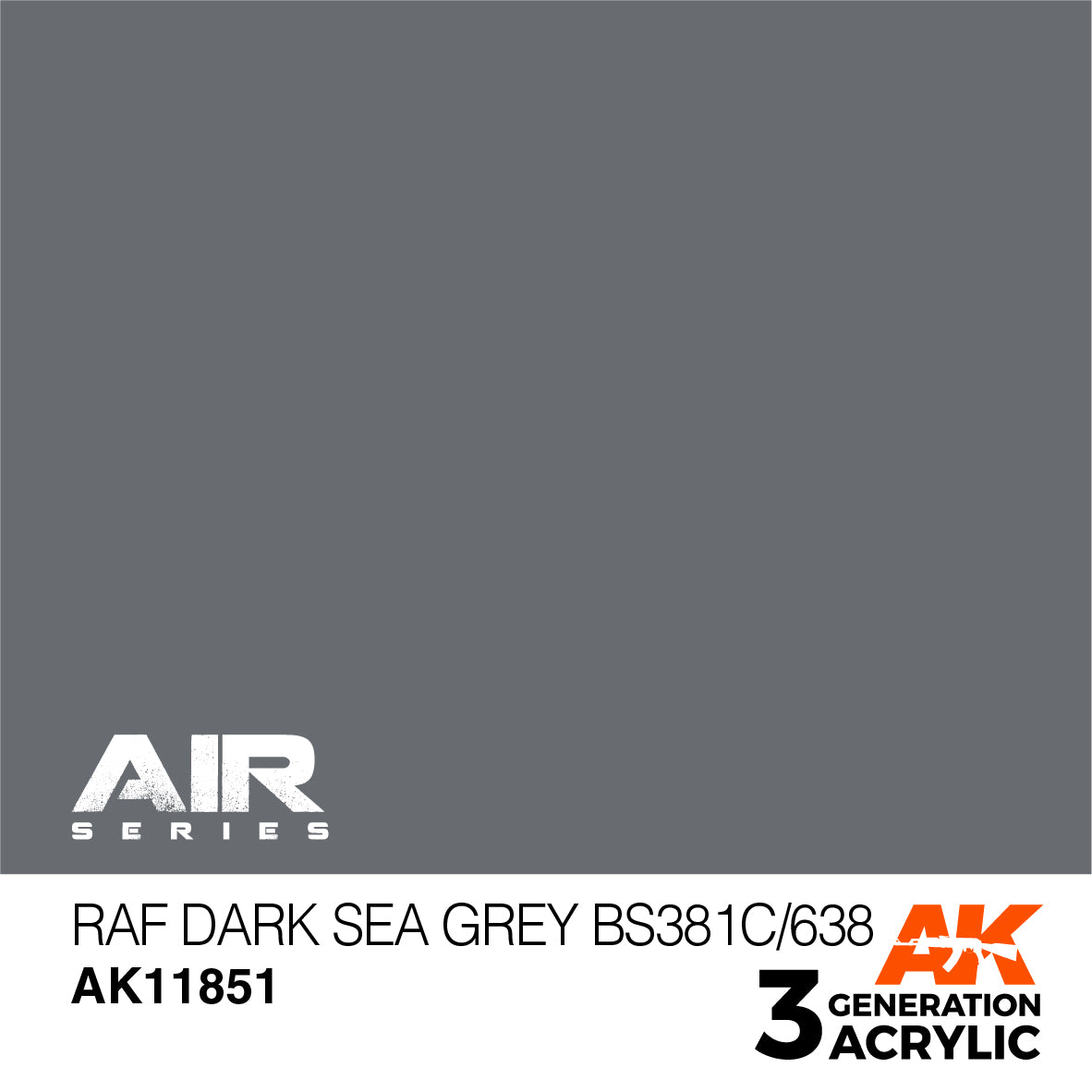 AK Interactive 3G Air - RAF Dark Sea Grey BS381C/638