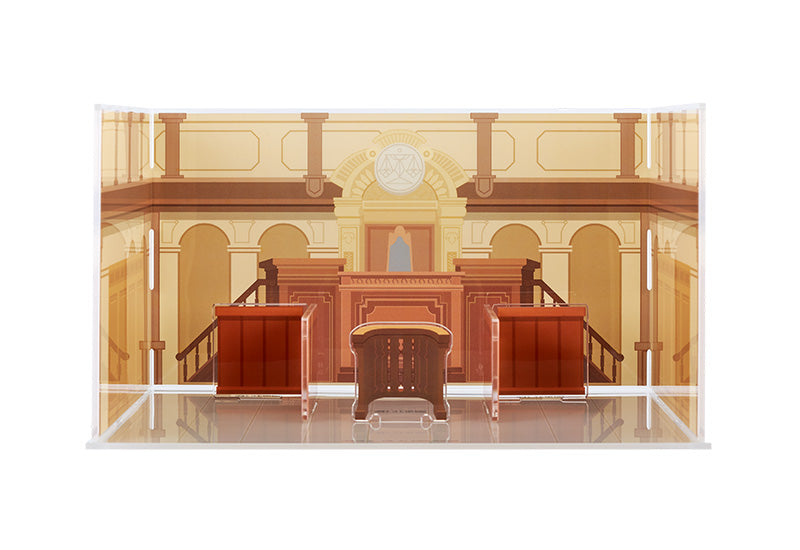 Good Smile Company Ace Attorney Series Courtroom (Re-Order) Acrylic Diorama Background