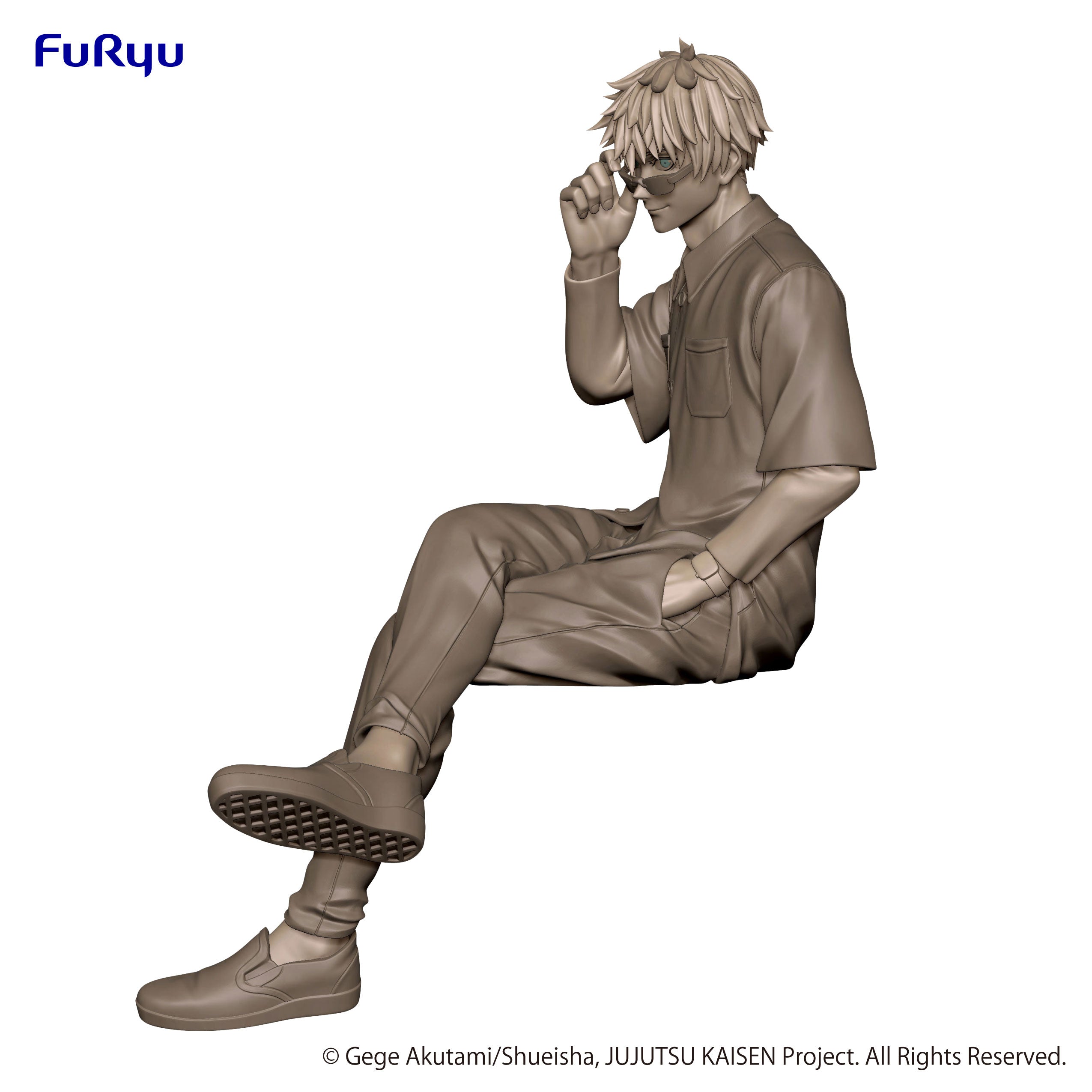 Good Smile Company Jujutsu Kaisen Series Satoru Gojo Ending Costume Ver. Noodle Stopper Figure