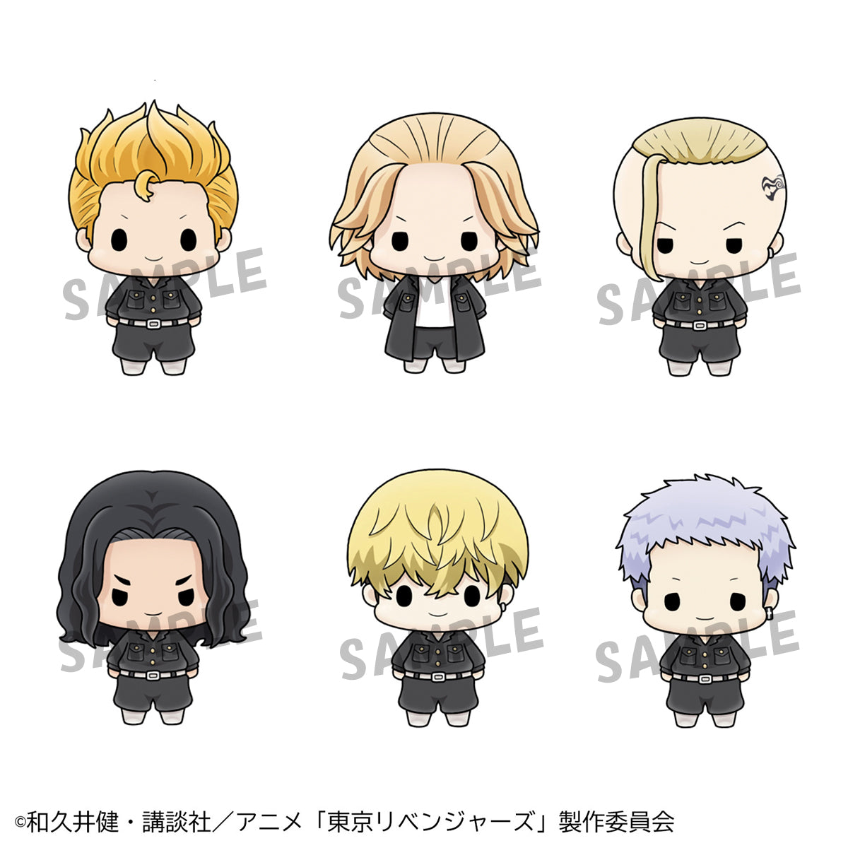 Megahouse Chokorin Mascot Tokyo Revengers Set of 6 "Tokyo Revengers "