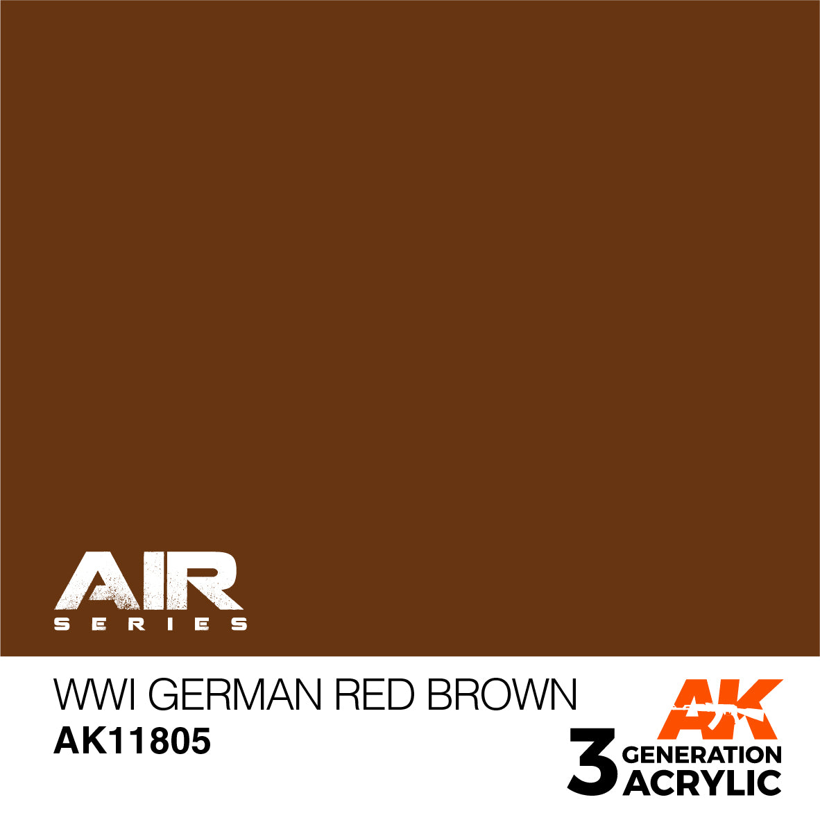 AK Interactive 3G Air - WWI German Red Brown