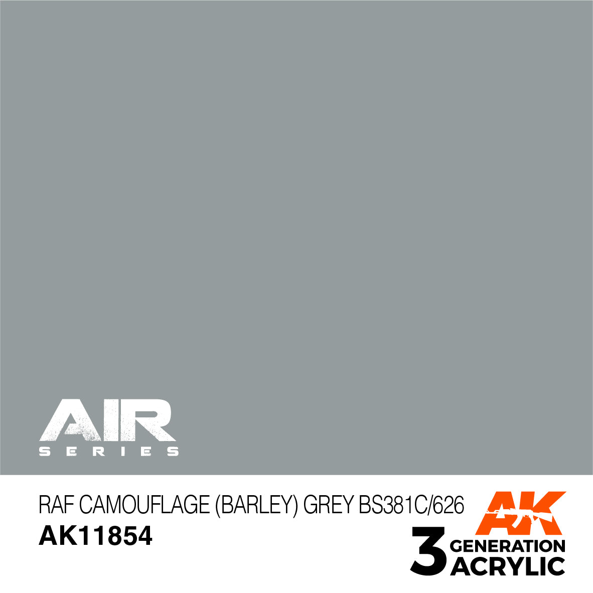 AK Interactive 3G Air - RAF Camouflage (Barley) Grey BS381C/626