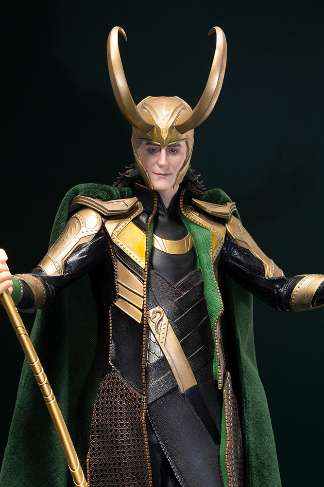 Kotobukiya 1/6 Marvel Avengers Movie Loki Artfx, Pre-Painted PVC Statue