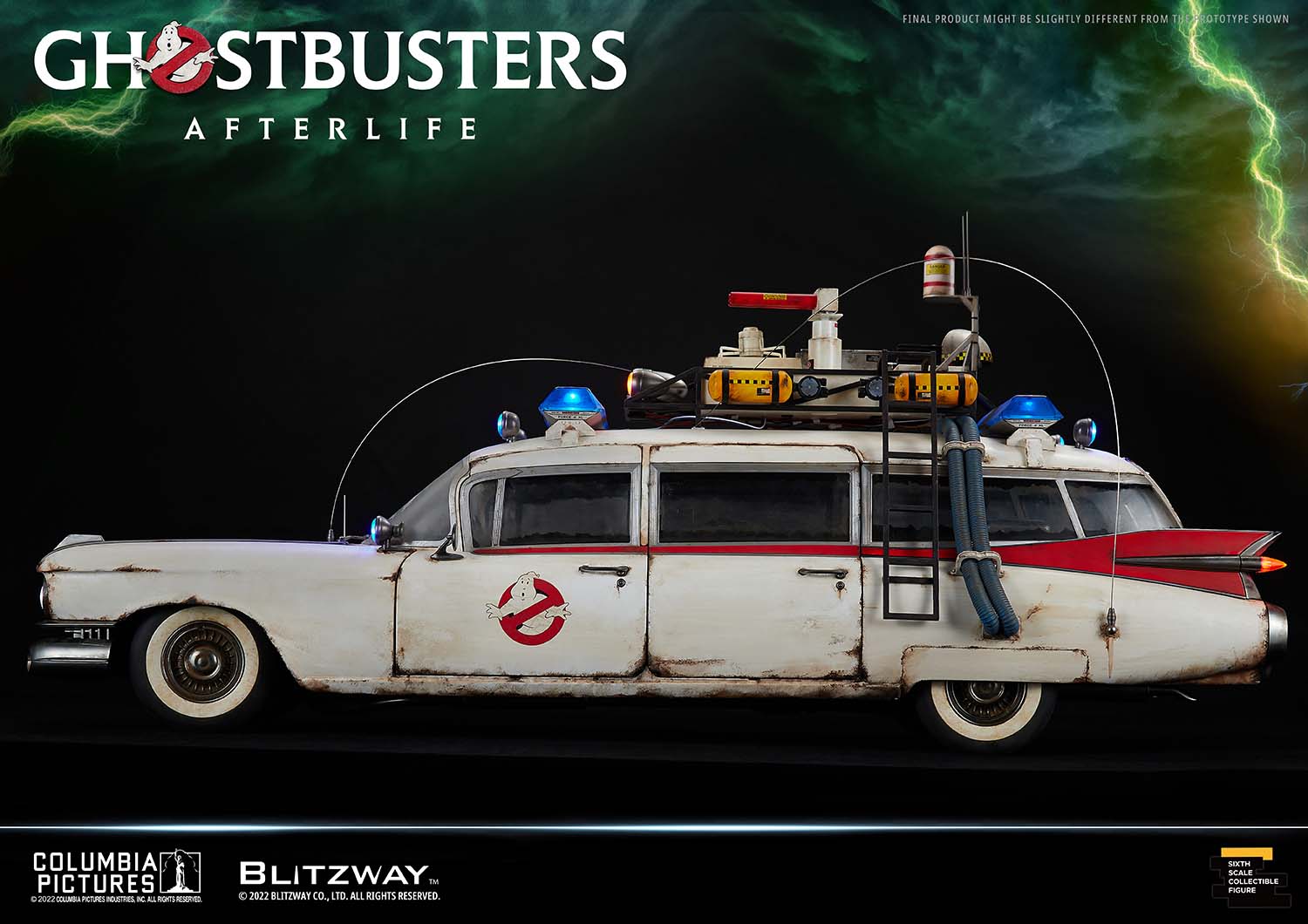 Blitzway 1/6 Scale Vehicle ECTO-1 "Ghostbusters: Afterlife"