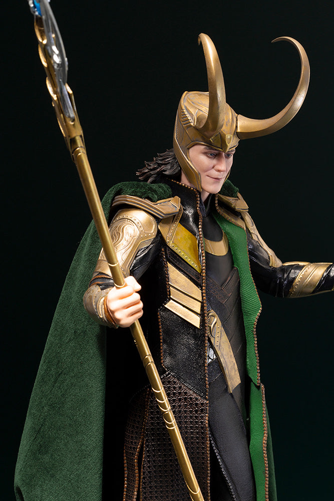 Kotobukiya 1/6 Marvel Avengers Movie Loki Artfx, Pre-Painted PVC Statue