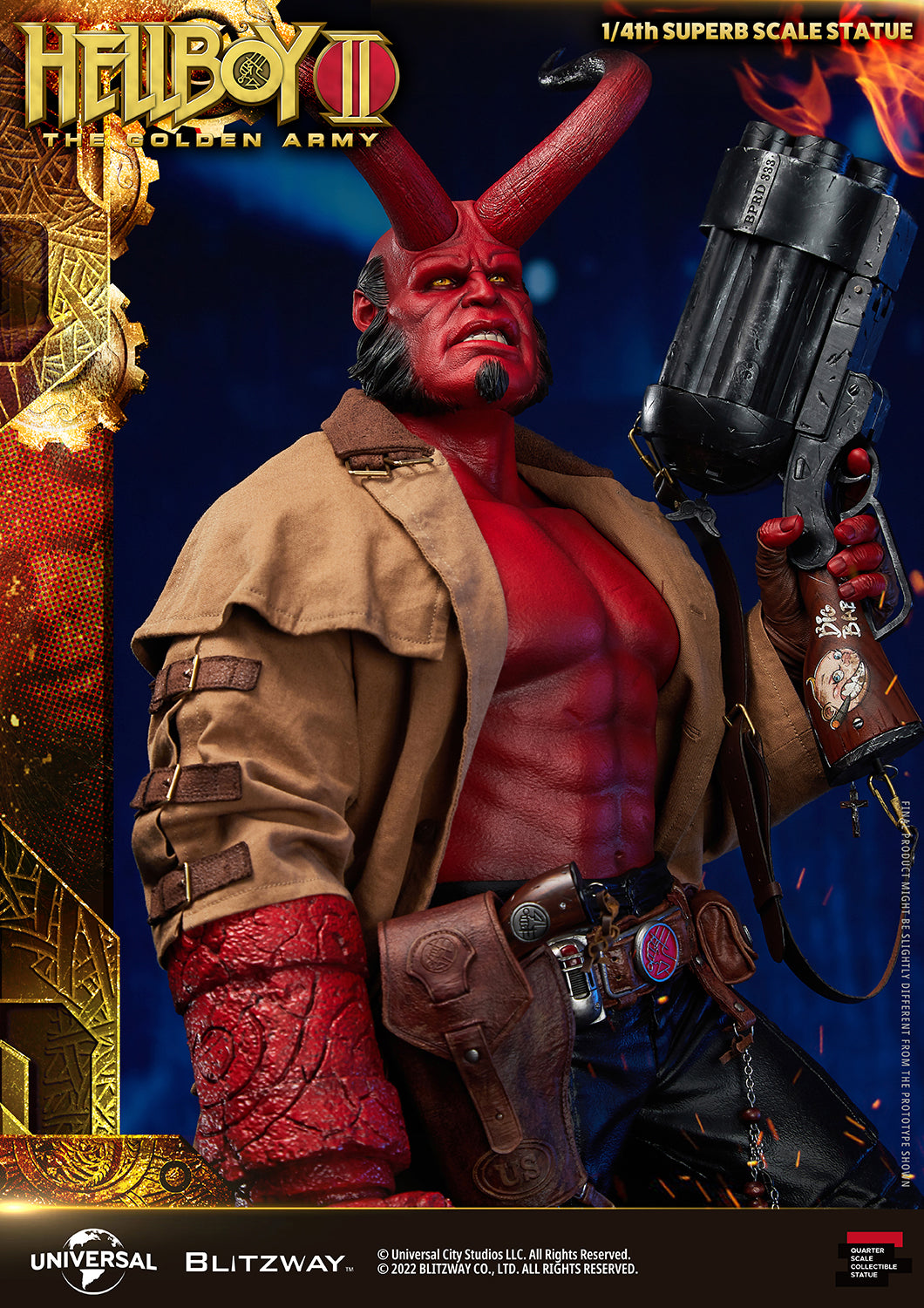 Blitzway 1/4 Superb Scale Statue "Hellboy II: The Golden Army"