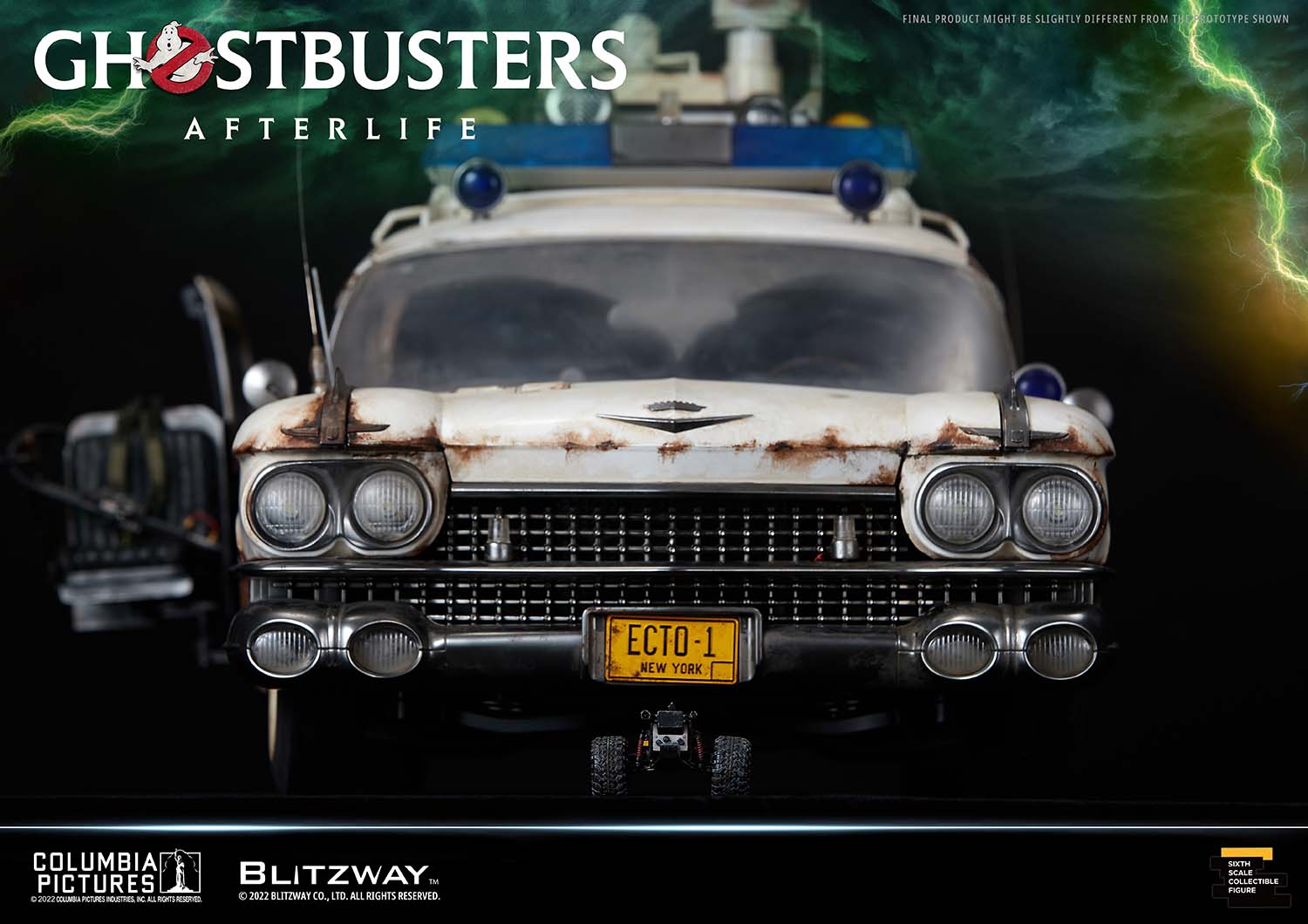 Blitzway 1/6 Scale Vehicle ECTO-1 "Ghostbusters: Afterlife"