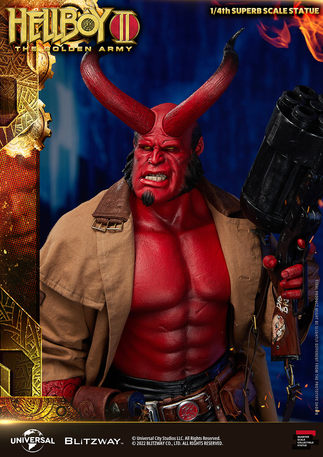 Blitzway 1/4 Superb Scale Statue "Hellboy II: The Golden Army"