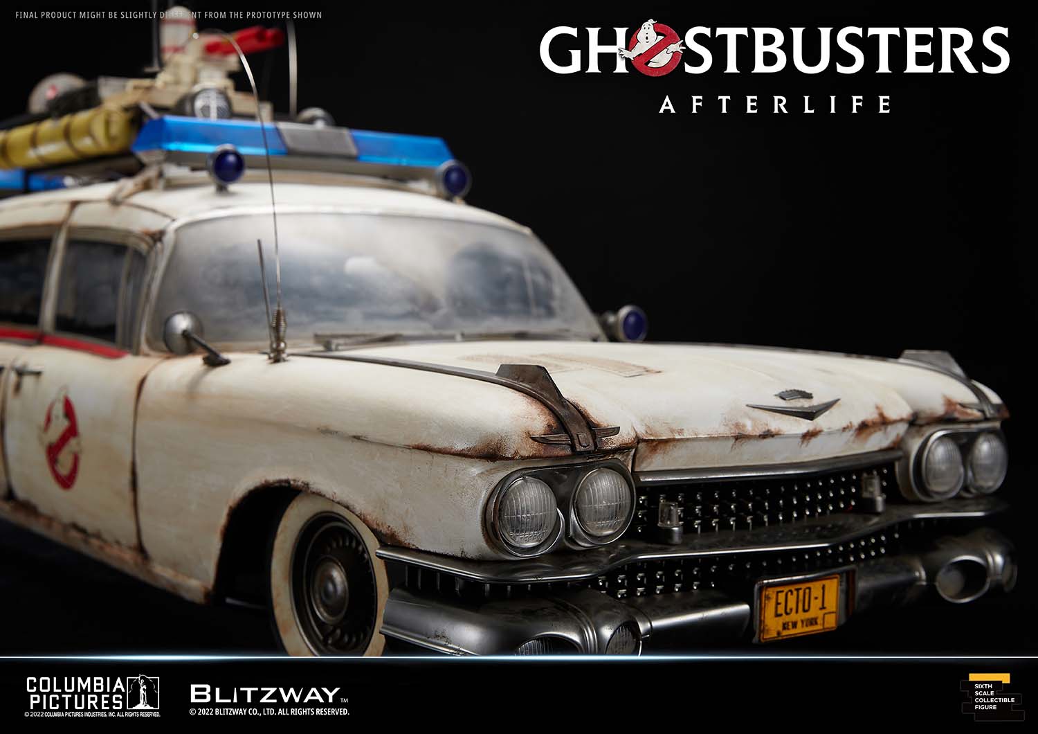 Blitzway 1/6 Scale Vehicle ECTO-1 "Ghostbusters: Afterlife"