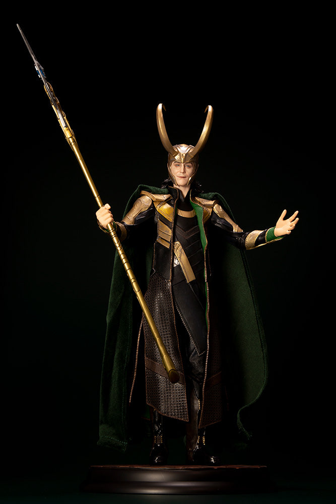 Kotobukiya 1/6 Marvel Avengers Movie Loki Artfx, Pre-Painted PVC Statue