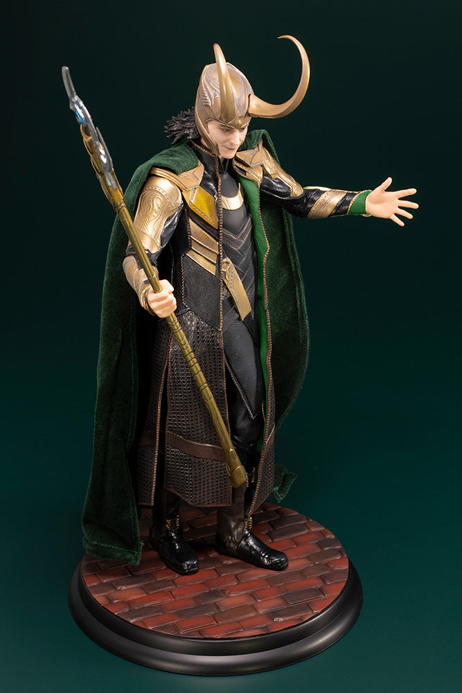 Kotobukiya 1/6 Marvel Avengers Movie Loki Artfx, Pre-Painted PVC Statue