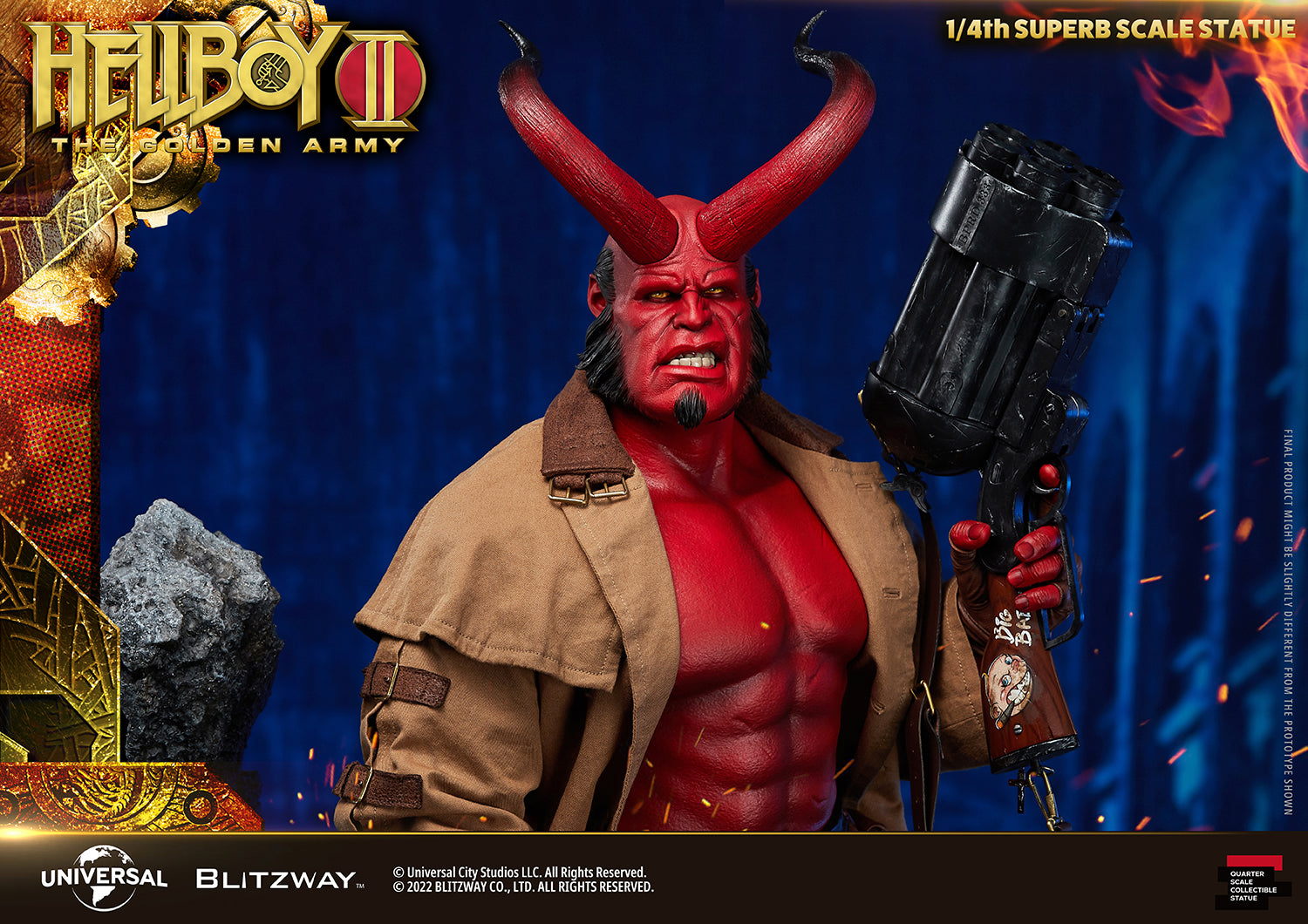 Blitzway 1/4 Superb Scale Statue "Hellboy II: The Golden Army"