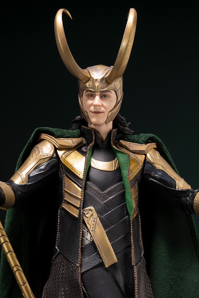 Kotobukiya 1/6 Marvel Avengers Movie Loki Artfx, Pre-Painted PVC Statue