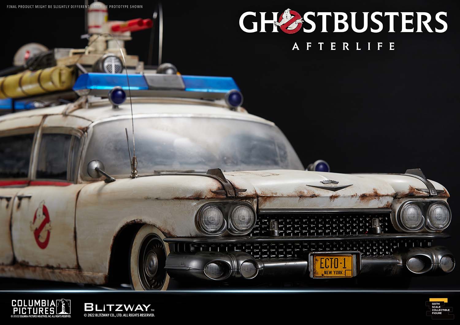 Blitzway 1/6 Scale Vehicle ECTO-1 "Ghostbusters: Afterlife"