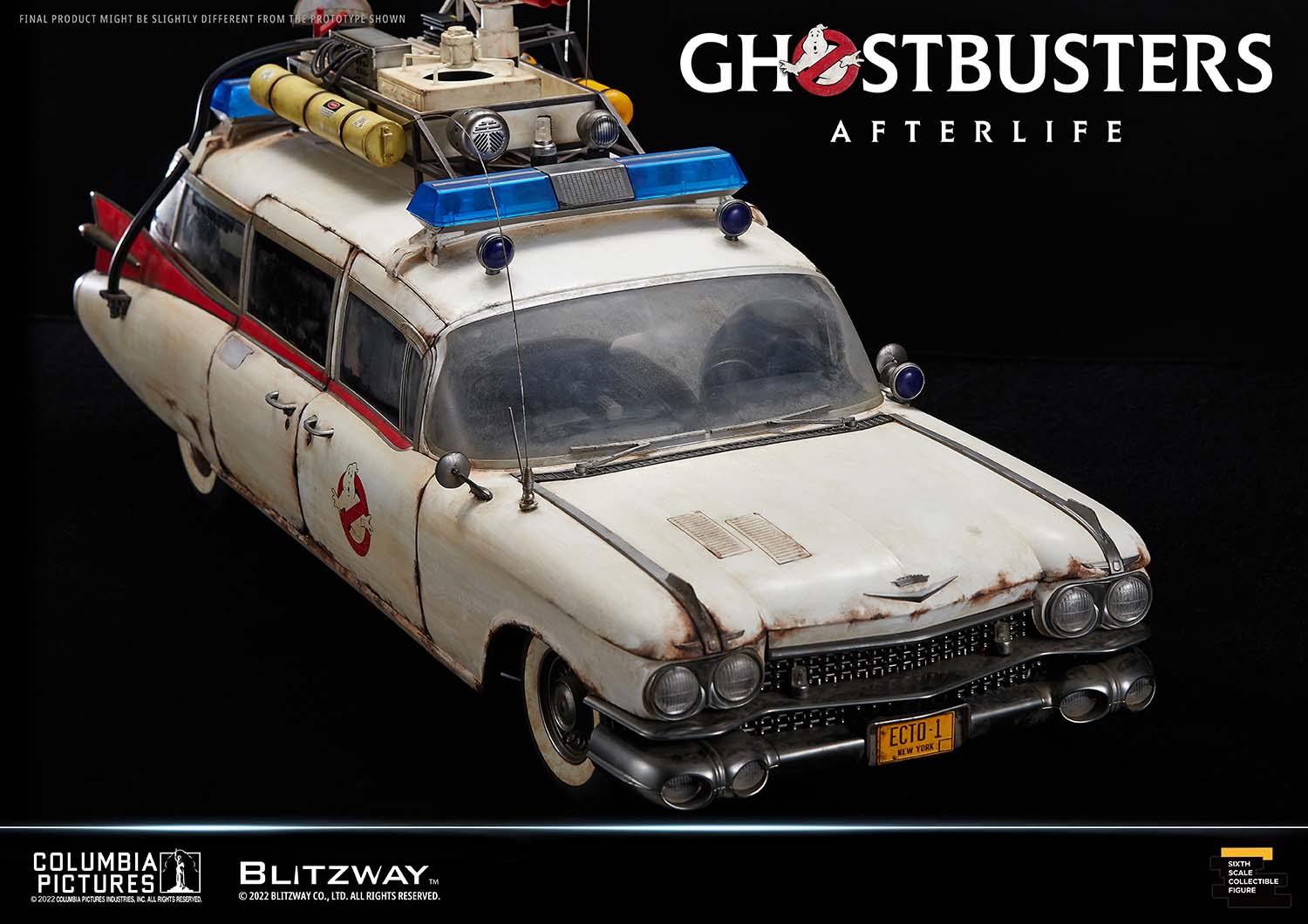 Blitzway 1/6 Scale Vehicle ECTO-1 "Ghostbusters: Afterlife"