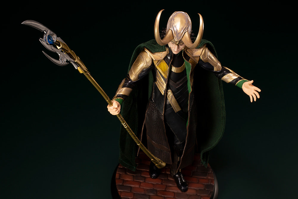 Kotobukiya 1/6 Marvel Avengers Movie Loki Artfx, Pre-Painted PVC Statue