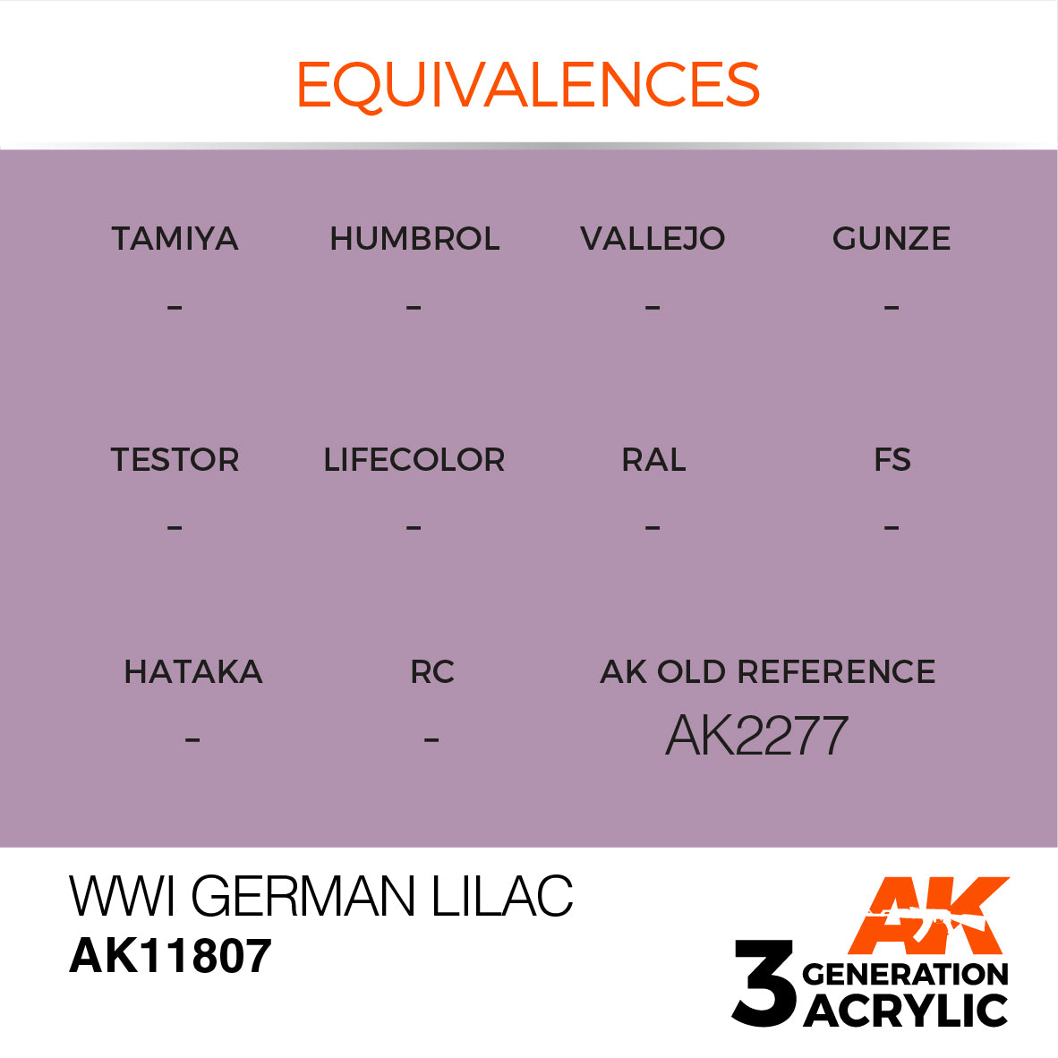 AK Interactive 3G Air - WWI German Lilac