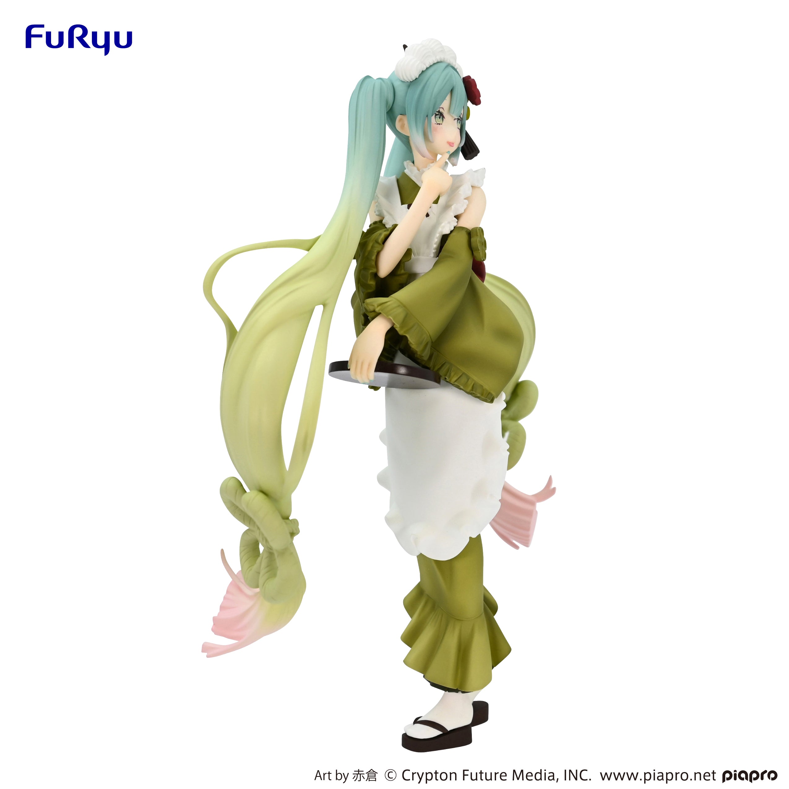 Furyu Corporation Hatsune Miku Series Hatsune Miku Matcha Green Tea Parfait (Re-Order) Exceed Creative Figure