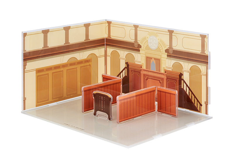 Good Smile Company Ace Attorney Series Courtroom (Re-Order) Acrylic Diorama Background