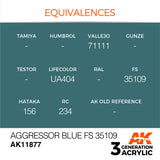 AK Interactive 3G Air - Aggressor Blue FS 35109