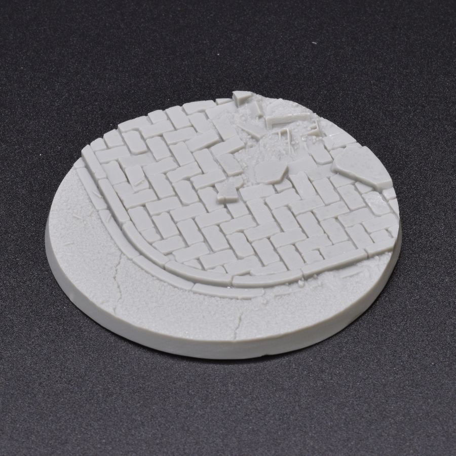 Gamers Grass Resin Bases - Urban Warfare - Round 60mm (x2)