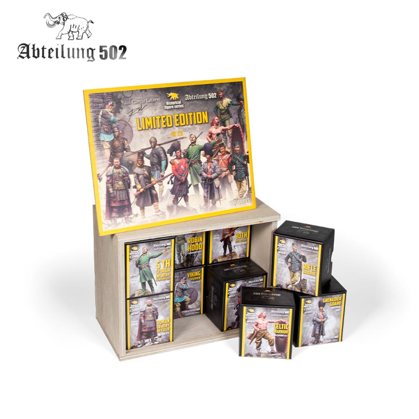 Abteilung502 Historical Figures (54mm) Limited Edition Box, Numbered Edition of 20 Units