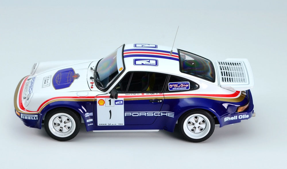 Platz Nunu 1/24 Racing Series: Porsche 911 SC RS '84 Oman Rally Winner