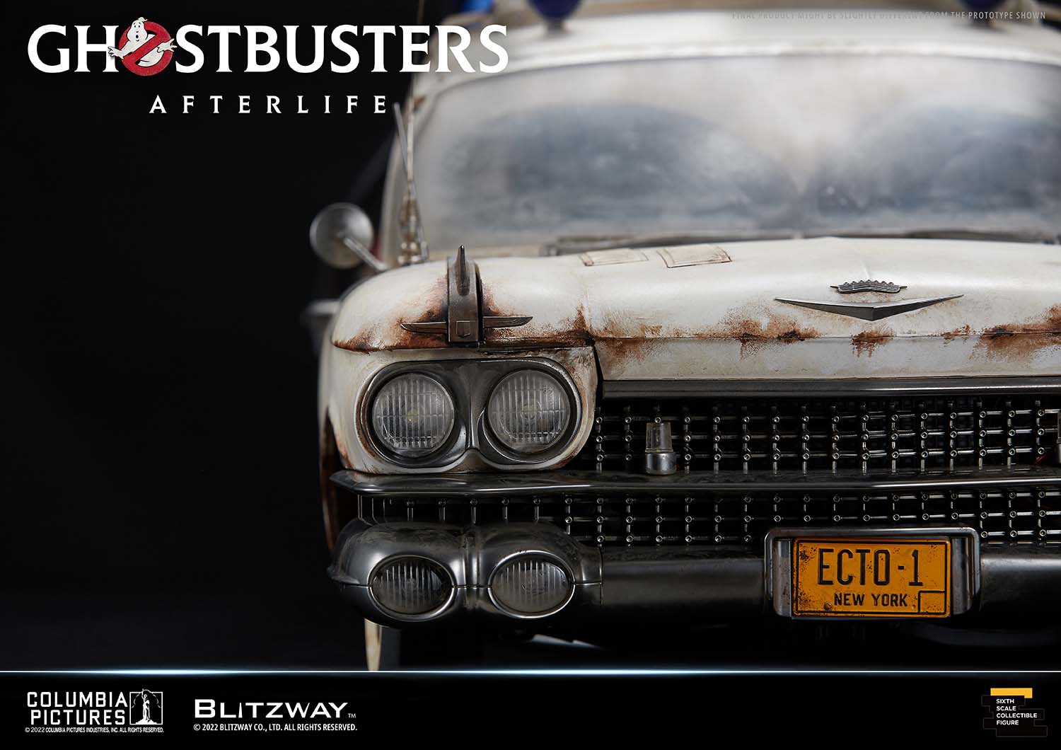 Blitzway 1/6 Scale Vehicle ECTO-1 "Ghostbusters: Afterlife"