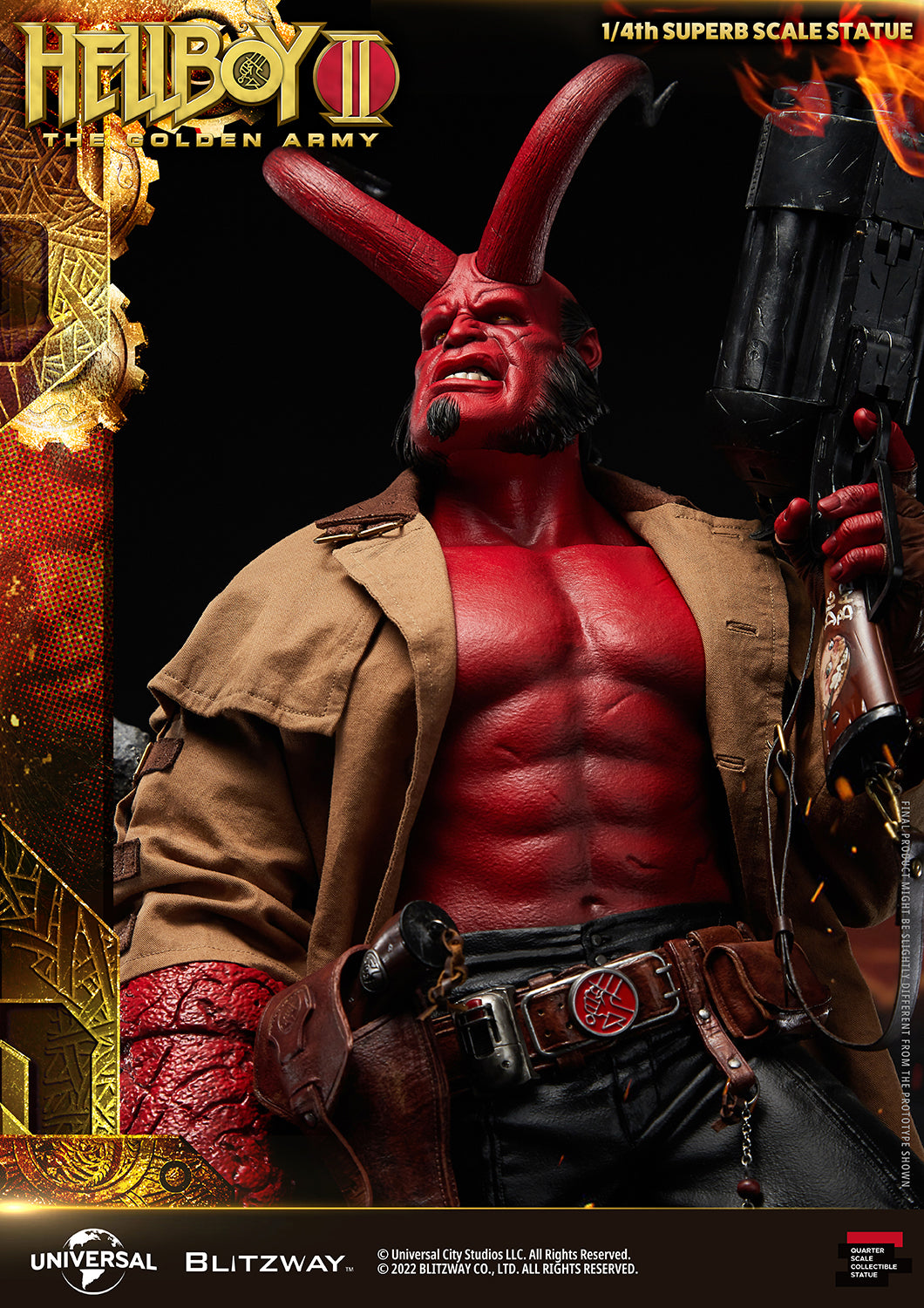 Blitzway 1/4 Superb Scale Statue "Hellboy II: The Golden Army"