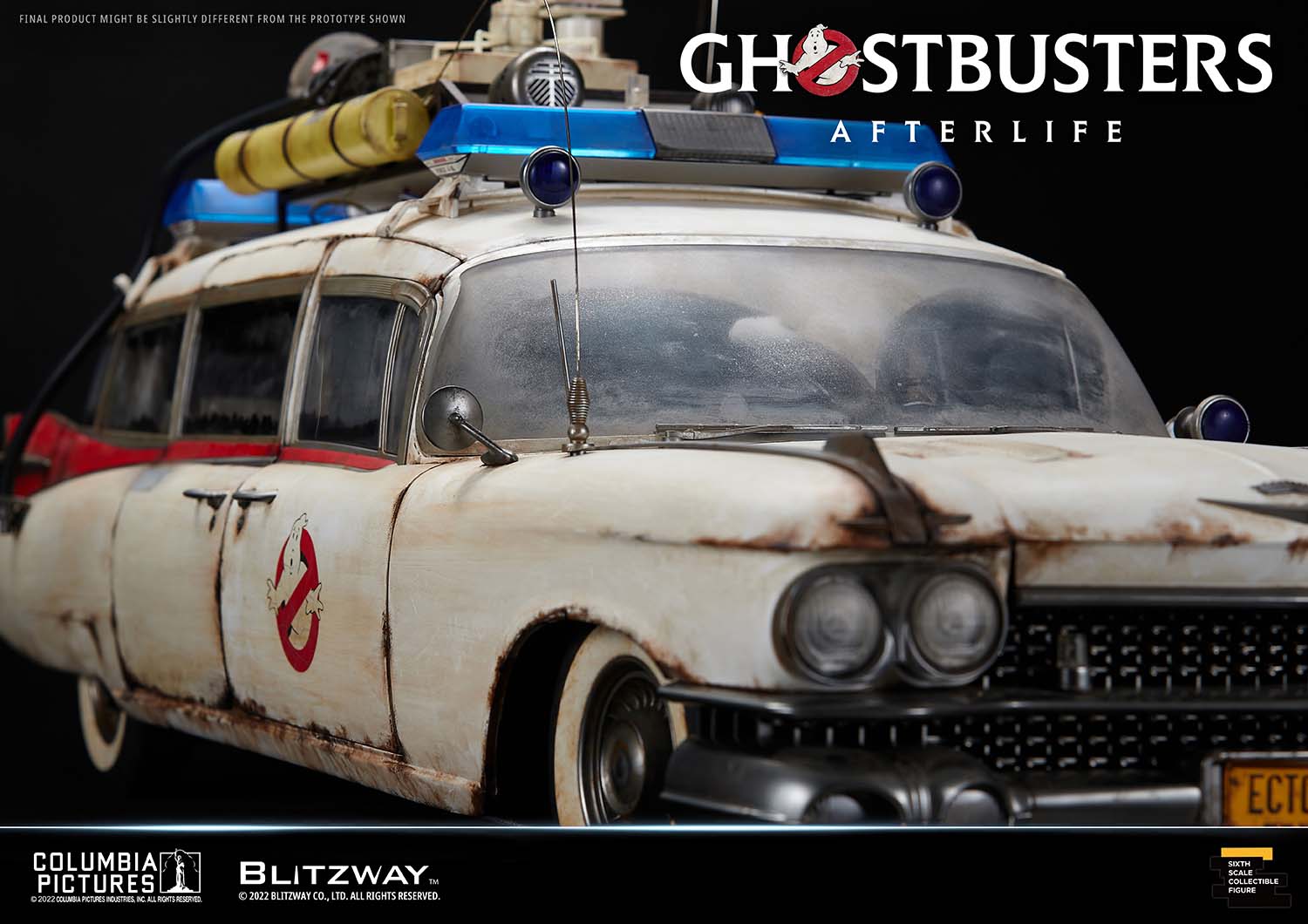 Blitzway 1/6 Scale Vehicle ECTO-1 "Ghostbusters: Afterlife"